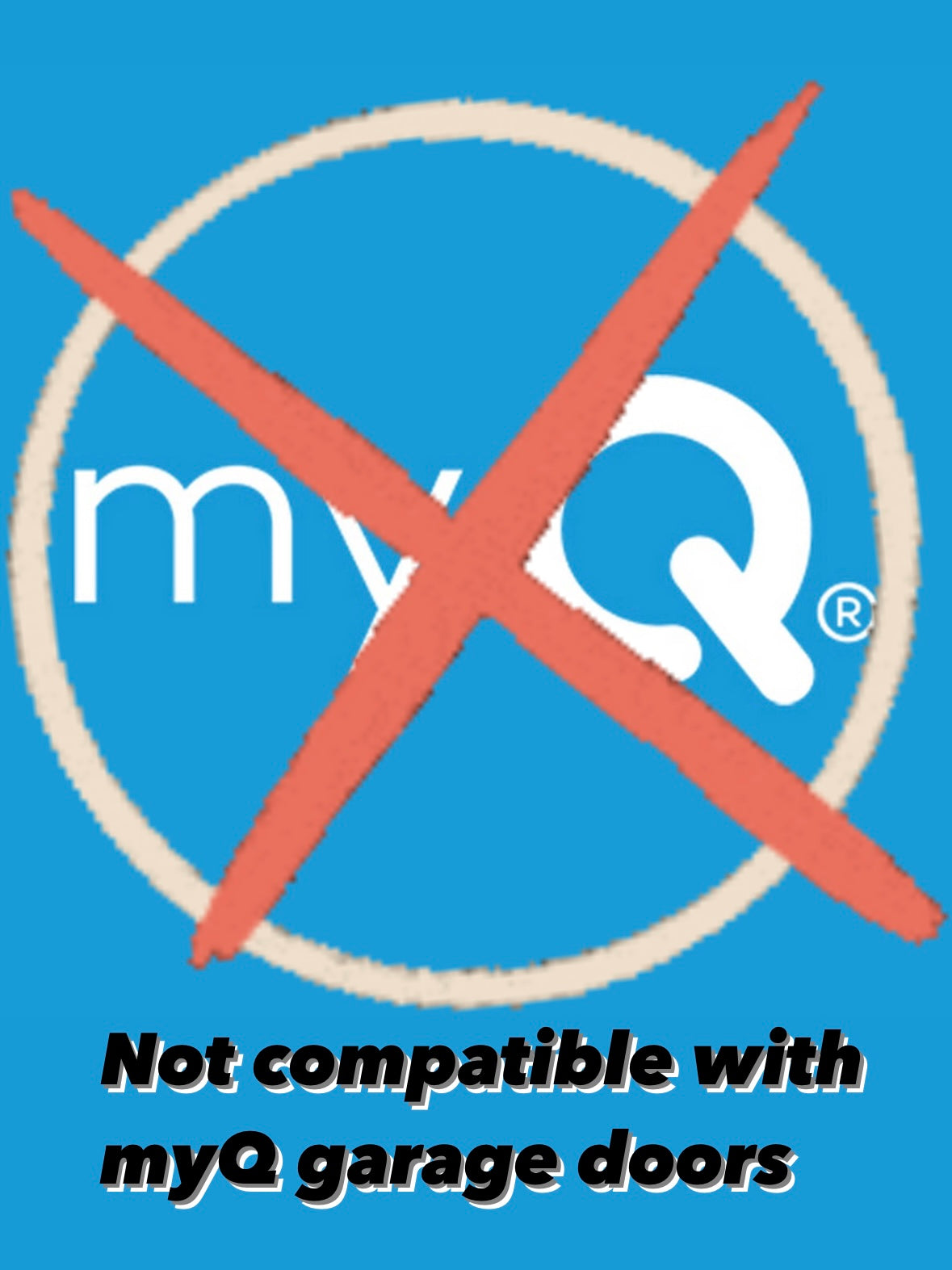 Handlebar Motorcycle Garage Door Opener By CycleOpen for Genie Overhead and More