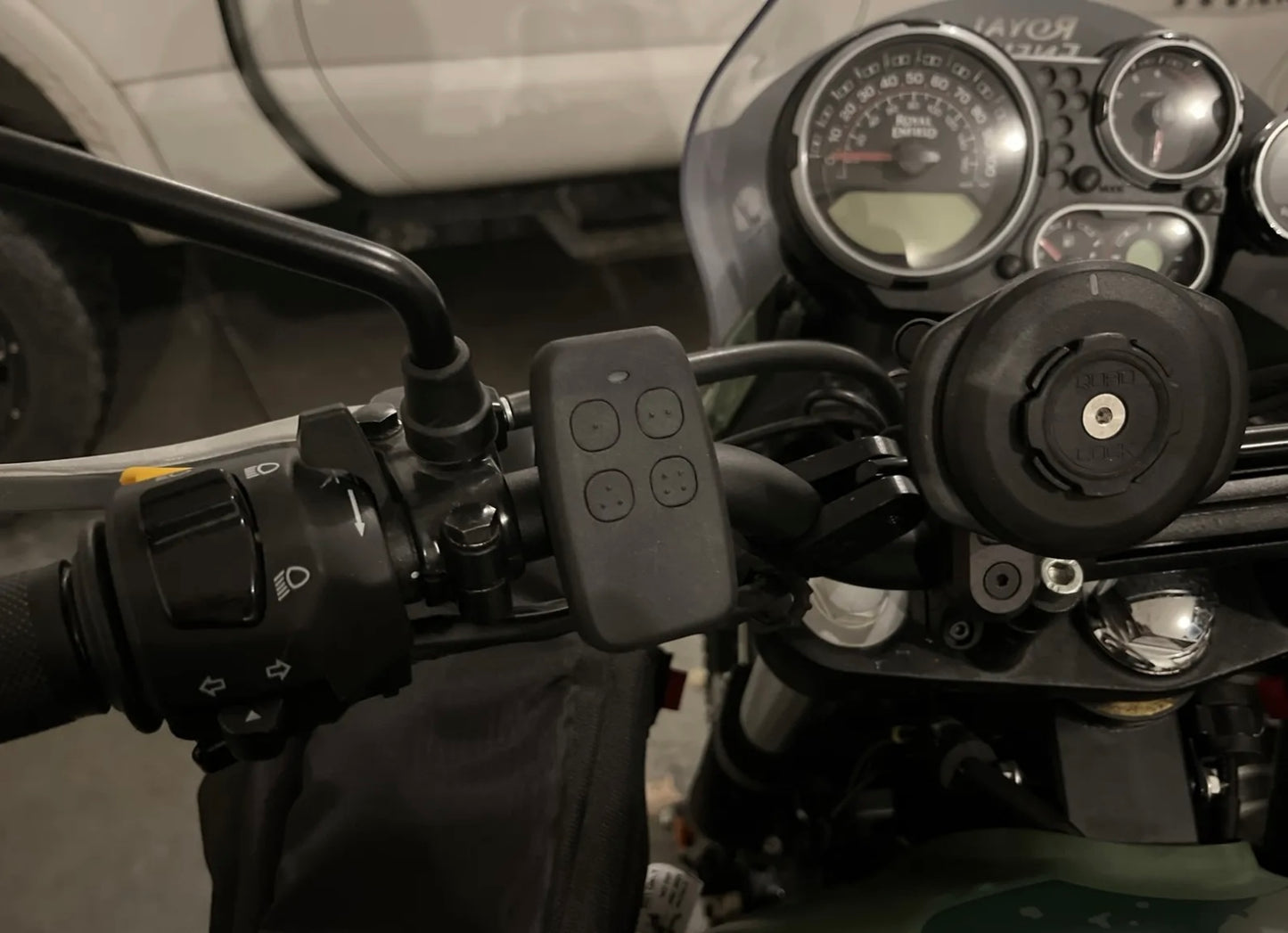Handlebar Motorcycle Garage Door Opener For Liftmaster Chamberlain and Craftsman